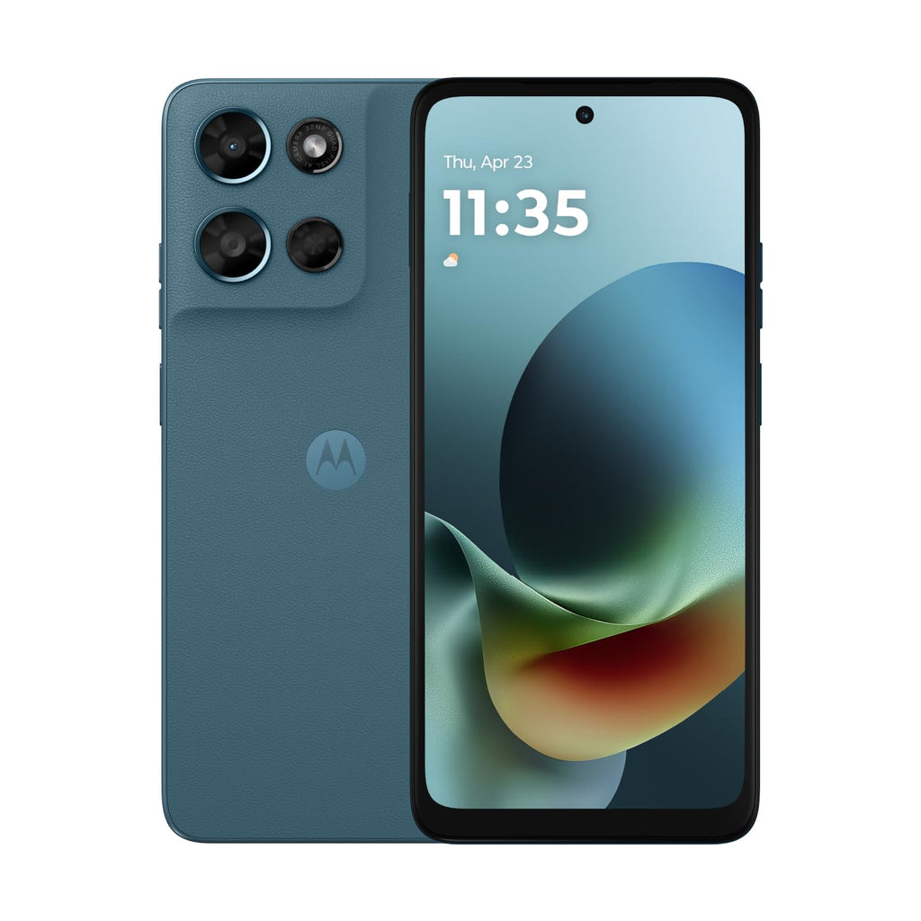 Motorola Moto G Play - 2026 | Unlocked | Made for US 4/64GB | 32MP Camera | Pant | Zest Phone Store