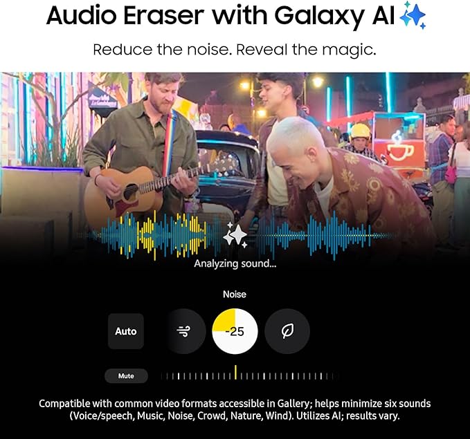 SAMSUNG Galaxy S25 Ultra, 512GB Smartphone, Unlocked Android, AI Night Mode Camera, Snapdragon 8 Elite Fast Processor, 5000mAh Battery, Built-in S Pen, 2025, US 1 Yr Warranty, Titanium Black