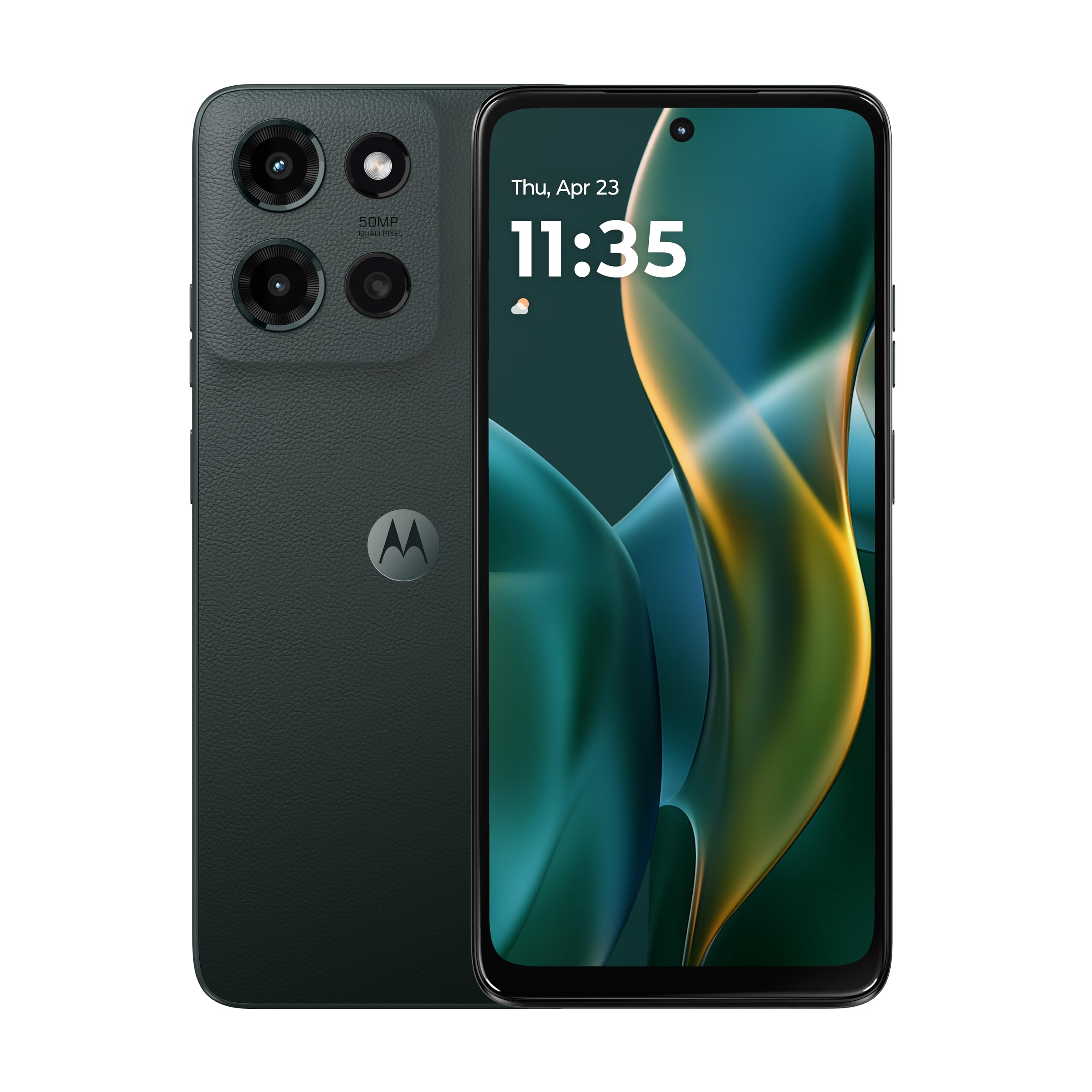 Moto G - 2025 | Unlocked | Made for US 4/128GB | 50MP Camera | Forest Gray | Zest Phone Store